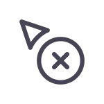 Cursor X SVG Icon